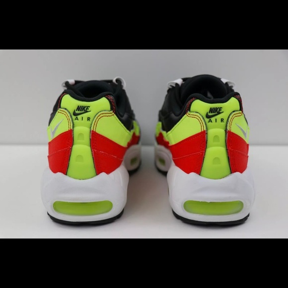 Nike Air Max 95 Volt Habanero Red Women MultiSize - Picture 6 of 7